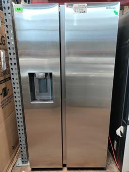 Samsung 22 cu. ft. Counter Depth Side-by-Side Refrigerator in Stainless Steel