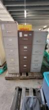 Pallet Lot of (3) Filing Cabinets