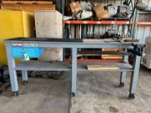 8ft Workbench with Vise