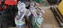 Pallet Lot Of Assorted Air Tanks