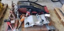 Lot of Assorted Automotive Jacks and Stands