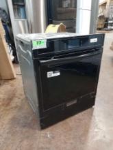 Frigidaire Gallery 24 in. Black Single Electric Wall*UNUSED* DAMAGE*Oven