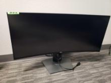 34in Dell Curved Monitor with Power cord