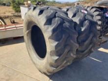 (2) GOODYEAR 19.5L-24 Tractor Tires