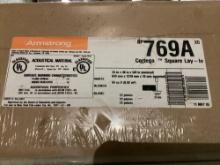 (6) Cases of Armstrong Acoustic Cieling Tiles
