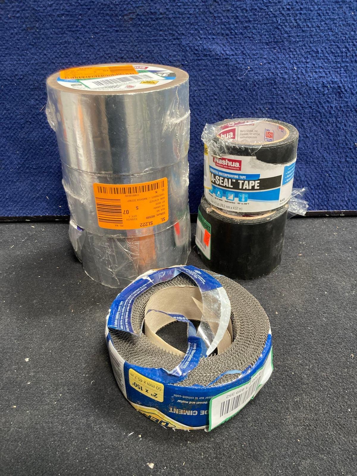 Box Lot of Assorted Rolls of Tape