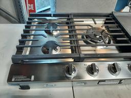 LG 36in 5 Burners Stainless Steel Gas Cooktop*PREVIOUSLY INSTALLED*