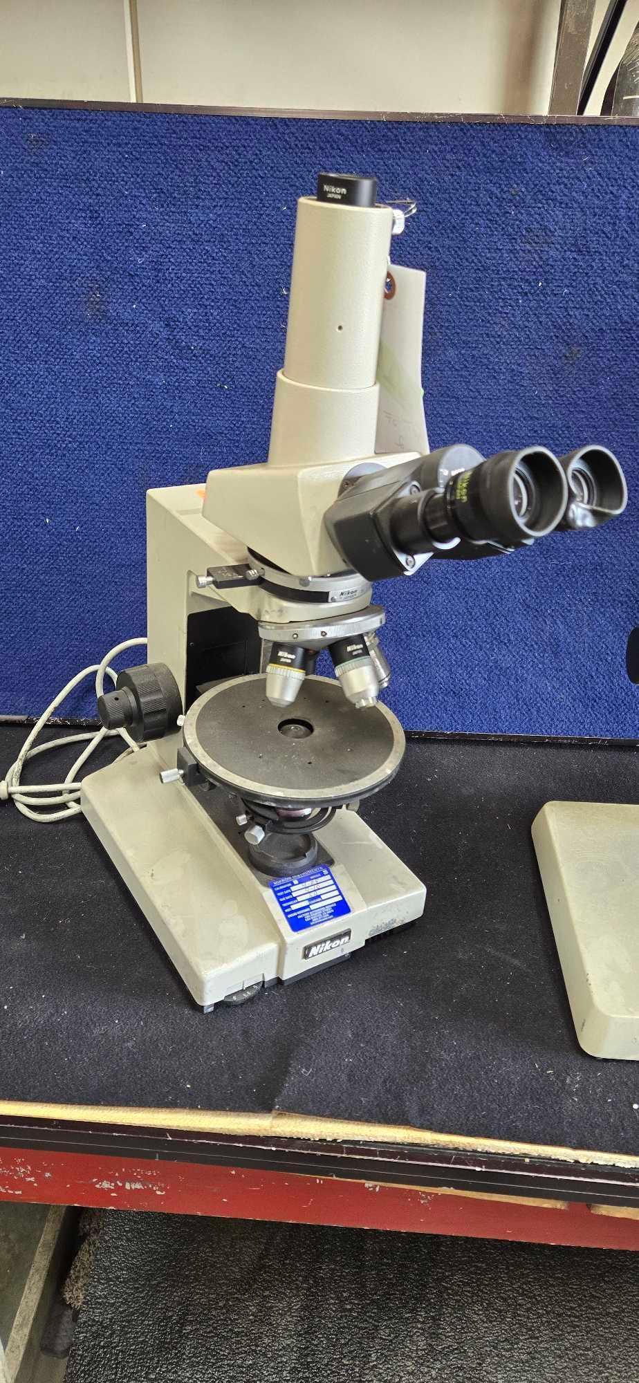 Lot of (2) microscopes