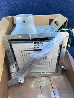 Box Lot of (2) Ventilation Fans