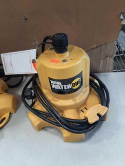 Box Lot of Wayne Water Bug 1/6 HP Submersible Utility Pumps