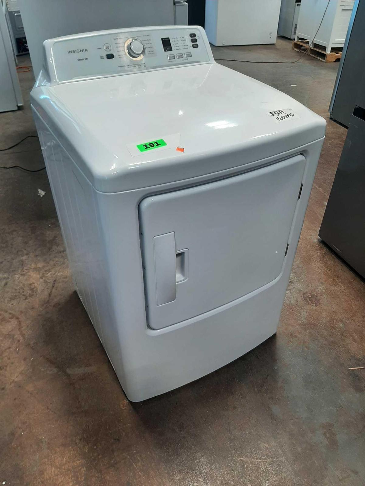 Insignia 6.7 Cu. Ft. Electric Dryer*PREVIOUSLY INSTALLED*