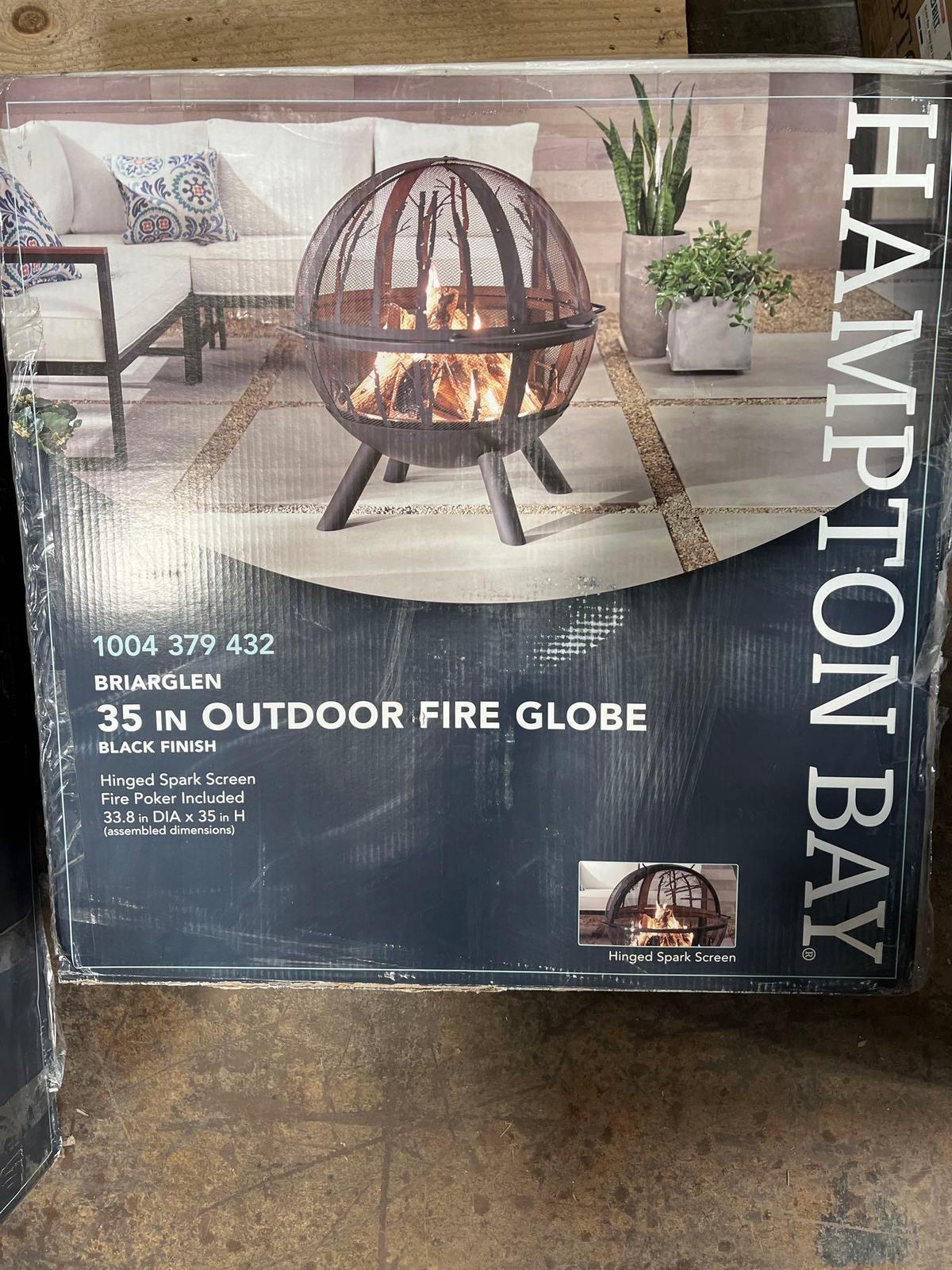 Hampton Bay Outdoor Fire Globe