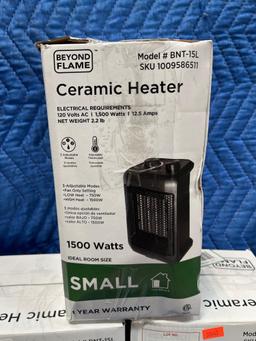 (3) Beyond Flame Ceramic Heater