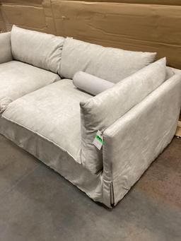 Slipcovered Linen Feather Sofa