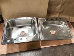 Lot of (3) Glacier Bay Assorted Sinks*DAMAGED*