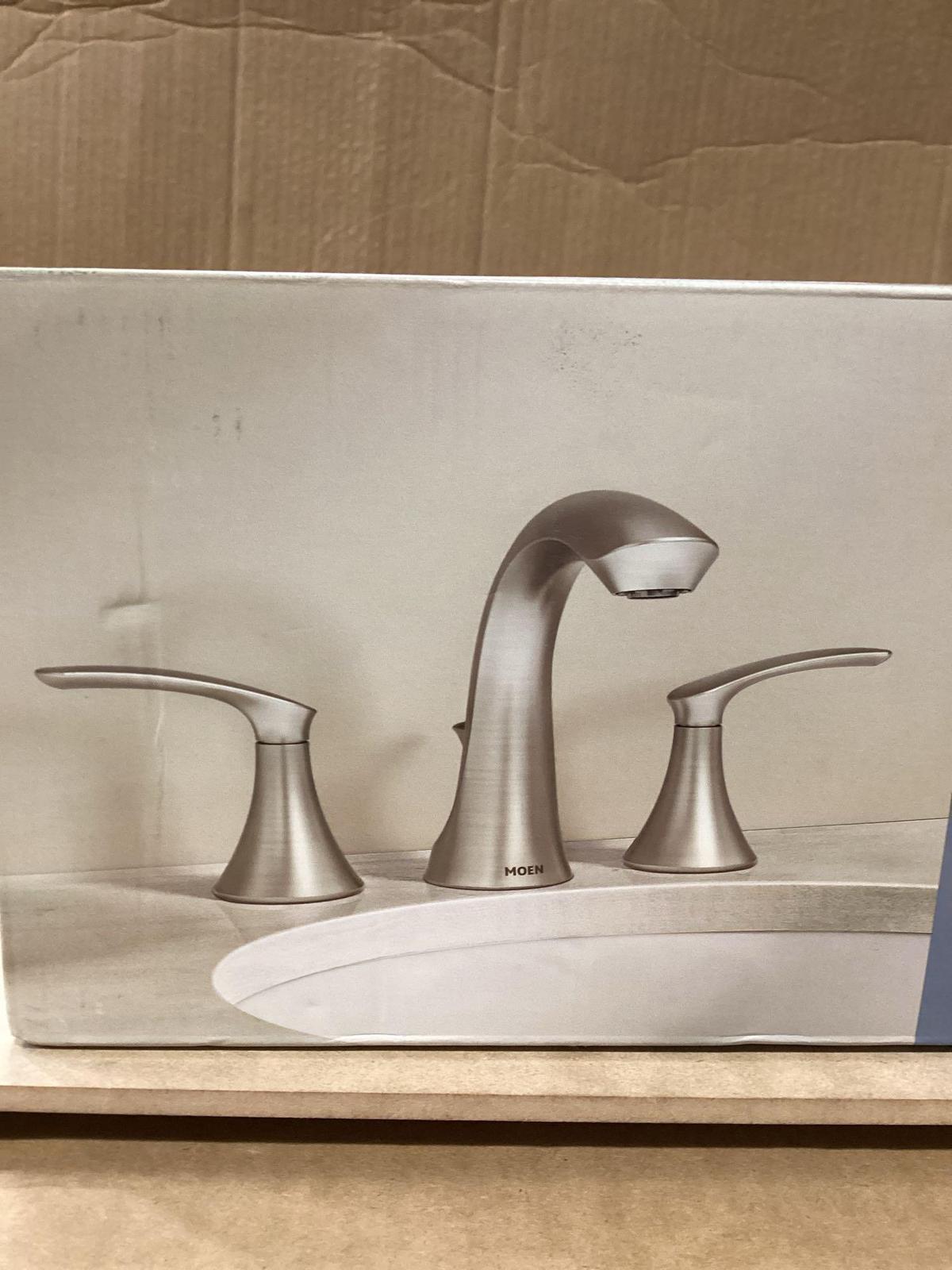 Moen Darcy Bathroom Faucet in Nickel Finish