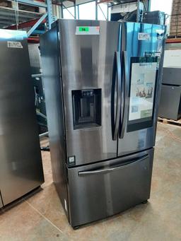 Samsung 26.5 cu. ft. Large Capacity 3 Door French Door Refrigerator*COLD*PREVIOUSLY INSTALLED