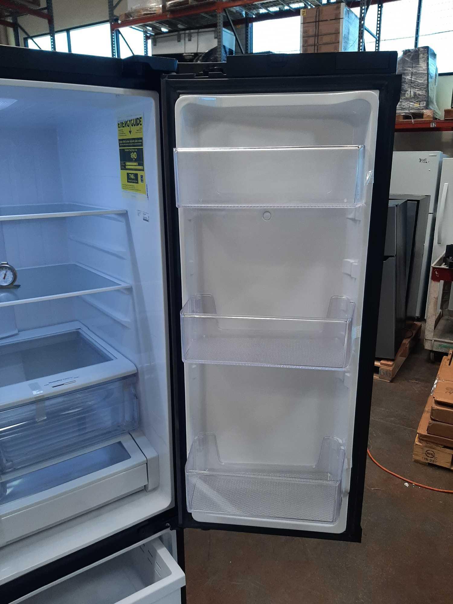 Samsung 26.5 cu. ft. Large Capacity 3 Door French Door Refrigerator*COLD*PREVIOUSLY INSTALLED