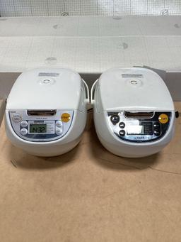 Lot of (2) Tiger Rice Cooker and Warmer