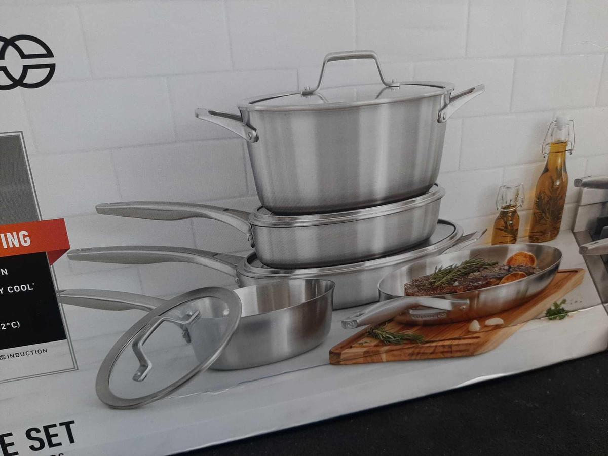 Calphalon Premier Stainless Steel 12 Piece Set