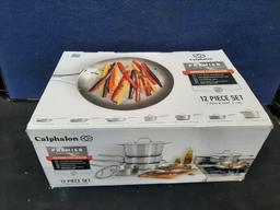 Calphalon Premier Stainless Steel 12 Piece Set