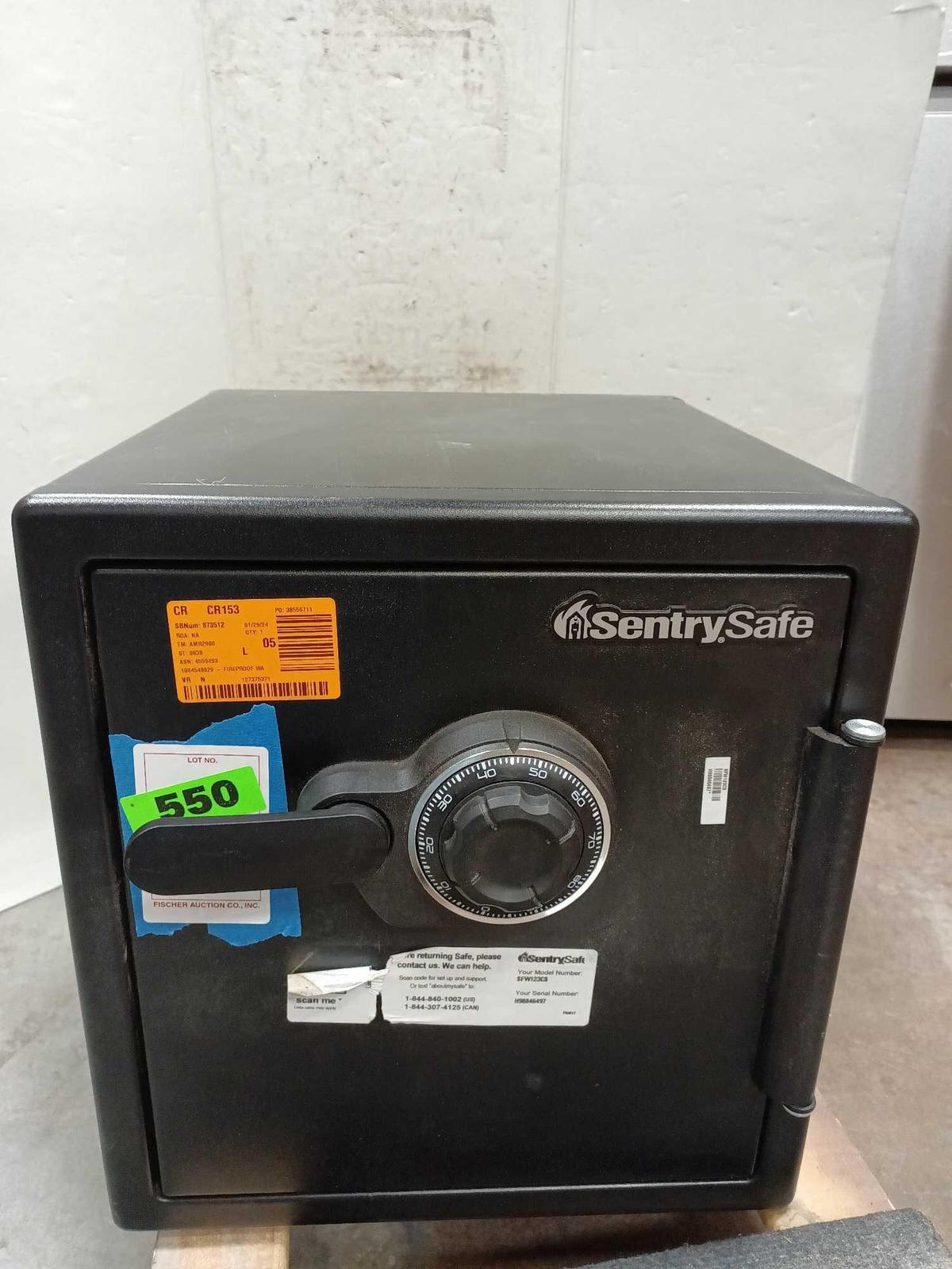 SentrySafe 1.2 cu. ft. Fireproof & Waterproof Safe with Dial Combination Lock