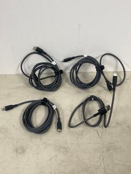 Lot of (4) Charging Cables Type C
