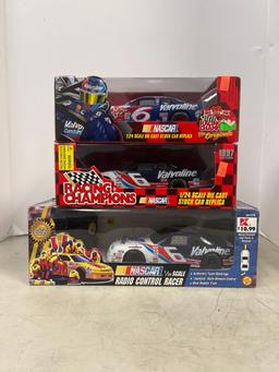 Lot of (3) NASCAR 1:24 Scale Race Car Replicas