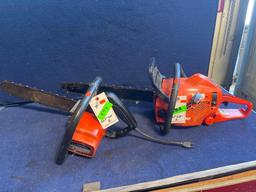 Lot of (2) Chainsaws