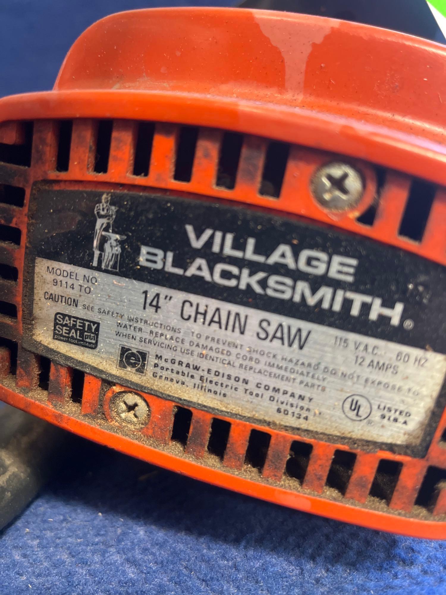 Lot of (2) Chainsaws