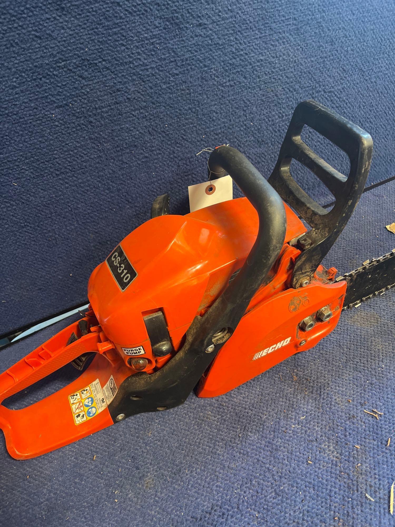 Lot of (2) Chainsaws