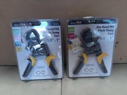 (2) Apollo Pex One Hand Pex Pinch Clamp Tools