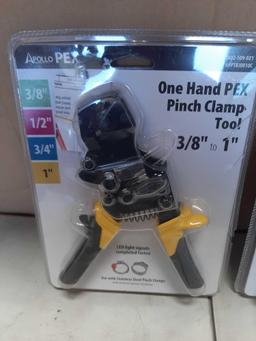 (2) Apollo Pex One Hand Pex Pinch Clamp Tools