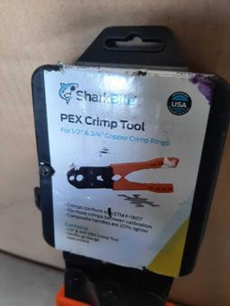 SharkBite Pex Crimp Tool For 1/2 in. and 3/4 in. Copper Crimp Rings