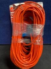 Lot of (2) Ace 100 ft. Outdoor Power Cords