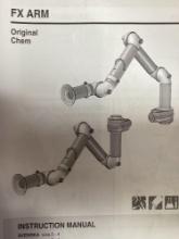 Lot of (4) Nederman Fume arms