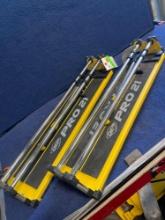 Lot of (2) QEP Pro 21in Tile Cutters