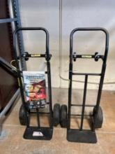 (2) Milwaukee 800 lb. Capacity 2-in-1 Convertible Hand Truck