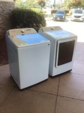 Samsung Top Load Washer and Gas Dryer Set*PREVIOUSLY INSTALLED*