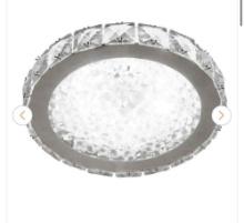 Crystal 8.7in LED FlushMount Ceiling Light