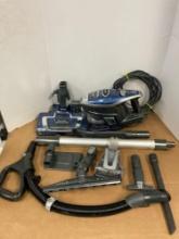 Box Lot of Assorted Vacuum Parts and Attachments