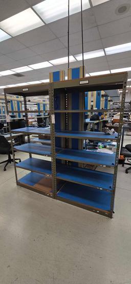 (6) 6ft. Rivet racking*RACKS ONLY*