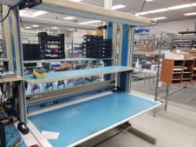 (2) IAC Industrial Workstations with ESD Mats*WORKSTATION ONLY*