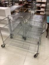 (3) Rolling wire carts