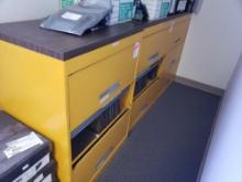 (3) Horizontal File Cabinets