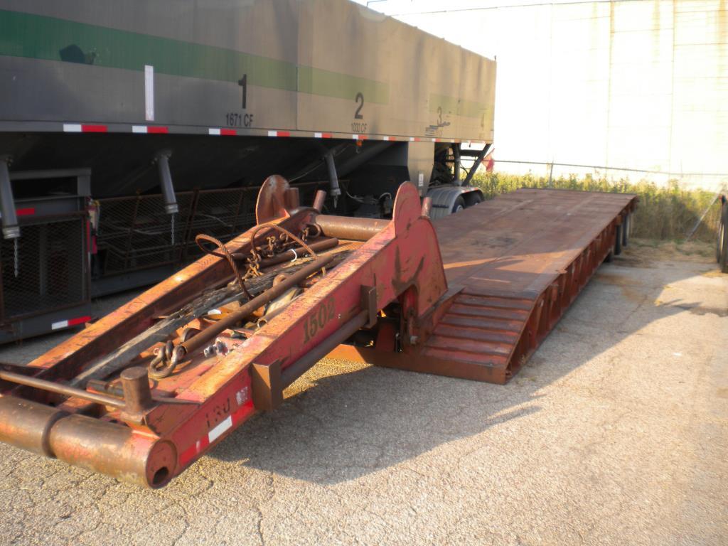 35ft Mechanical Detach Lowboy Trailer