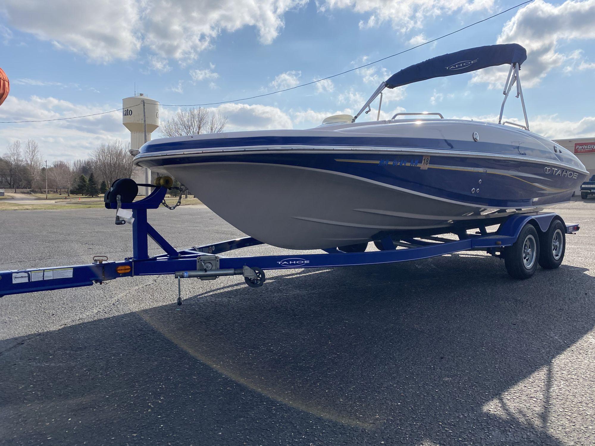 2011 Tahoe 195 Boat with 4.3 V6 IO Merc cruiser.