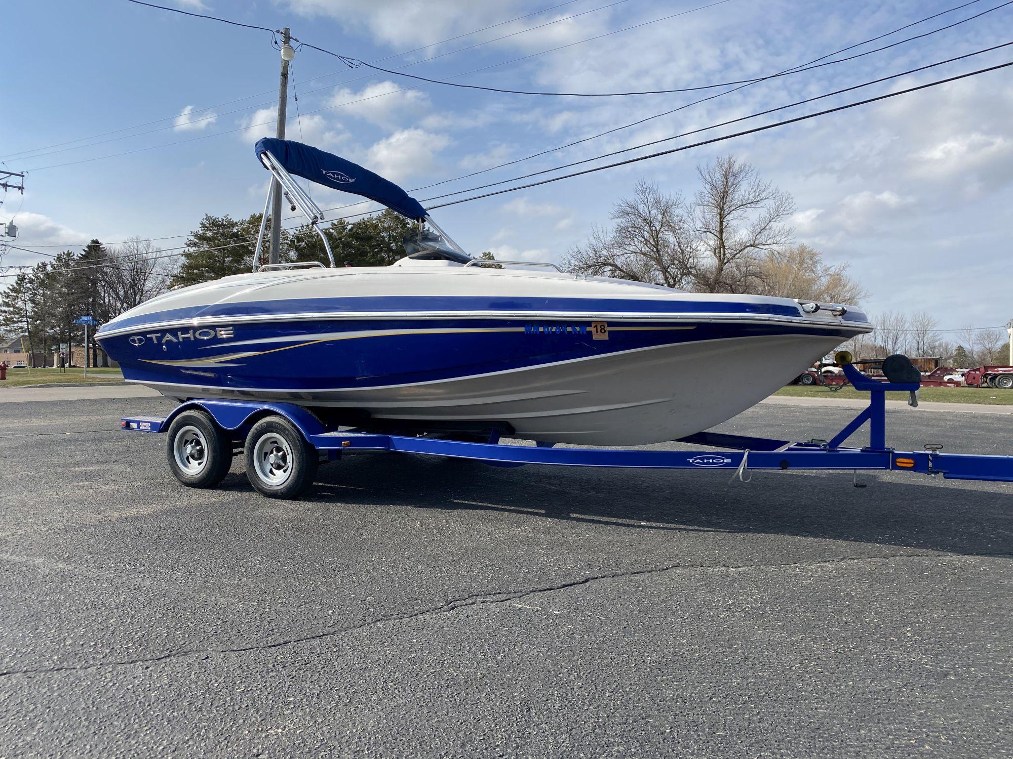 2011 Tahoe 195 Boat with 4.3 V6 IO Merc cruiser.