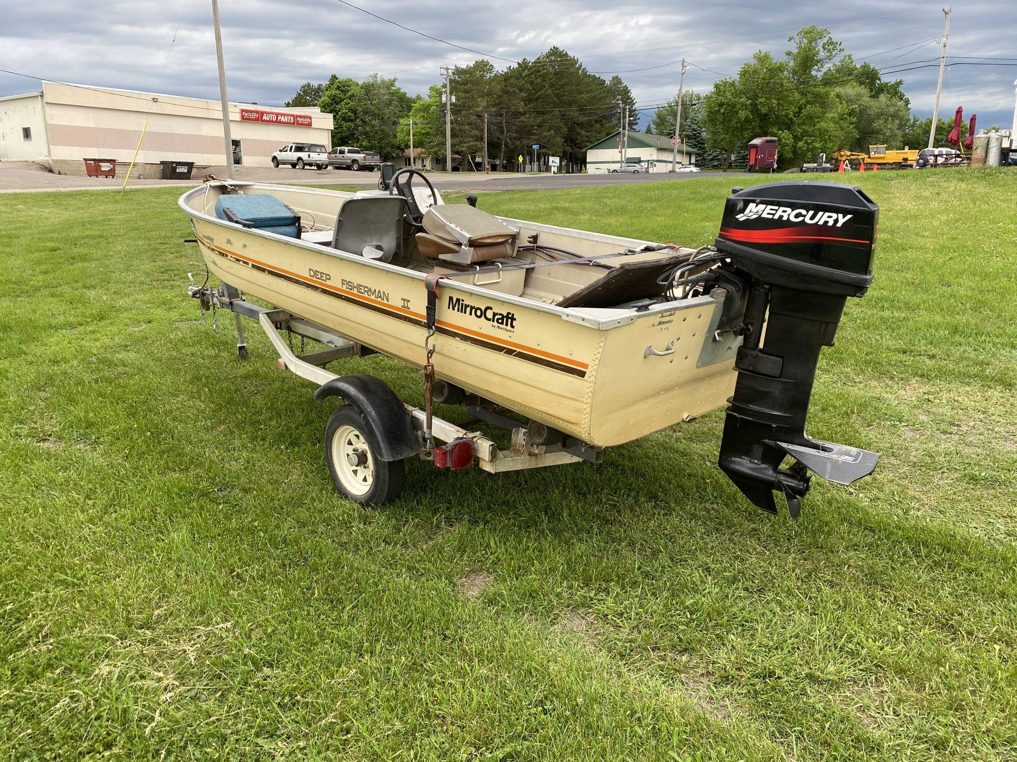 Mirrocraft 14' fishing boat