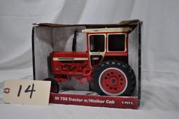 Ertl International Harvester 756 Tractor with Hiniker Cab - 1/16th scale